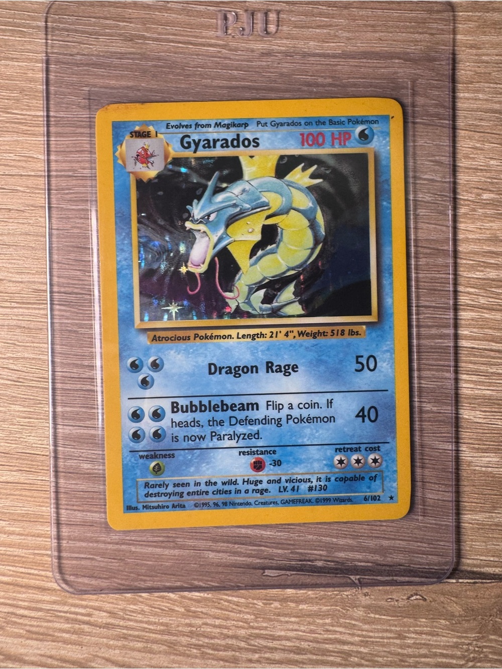 Gyarados #6/Pokemon Base Set